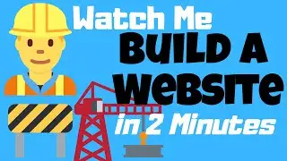 How to Build a Website in 2 MINUTES  - Easiest Website Builder 2020