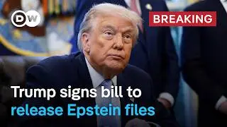 Will the Epstein files now be released within 30 days? | DW News