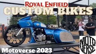 Custom bikes in motoverse #motoverse #royalenfieldcustom #royalenfield#trending #custombike #goa