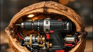 &ldquo;Akhrot Ke Andar Drill Machine?! 😱 | Impossible Mini Technology | AI Video&rdquo;