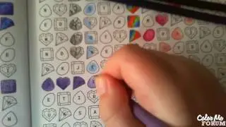 Word Search And Color - Gemstone Party - Charoite