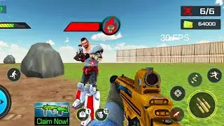 Modern fps shooting game: counter terrorist strike Android Gameplay #3
