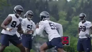 First Look at Jacob Martin During Seahawks Rookie Minicamp