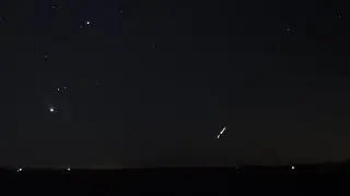 Shooting Stars & Fireballs Meteors in the sky over Saint Cloud, MN 11/9/2015