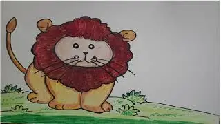 #LionDrawing #Yatakshi_art_drawing easyLionDrawing ||how to make Lion easy drawing ||