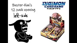 Digimon Card Game [ X-Record BT-09 Unboxing (Left Half) ]