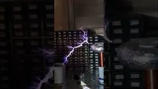 drsstc test run ending with igbt failure #teslacoil #highvoltage #experiment