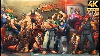 Rare Street Fighter Zero (Retro Arcade Game Capcom 1995) 4K Gameplay