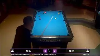 TONY vs TOBY  - ROADHOUSE BILLIARDS & BREW - TABLE 2 | EvoSports