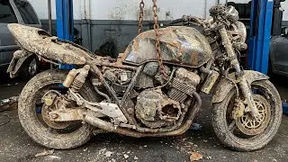 Rescuing a Honda CB400 Super Four | Full Motorcycle Restoration Project