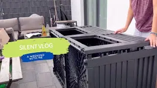 Vegetable Bed Installation and Filling | Busy Week | Remote Office Worker | Sucuk & Halloumi Omelet