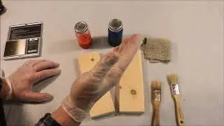 DIY Colored Oil Stain