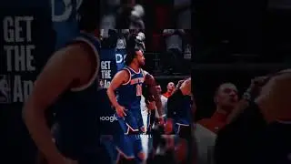 Jalen Brunson killed Detroit fans last night😮&zwj;💨 #basketball #nba #edit #daddygoatz #shorts