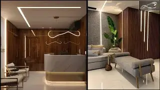 Office Lobby Design Ideas | Reception area design | Work Table Design | Waiting Area Designs | I.A.S