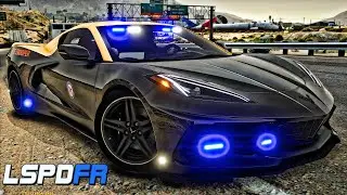 GTA 5 LSPDFR | Дорожный патруль FHP в 4K! | Геймплей с модом Ultimate Police