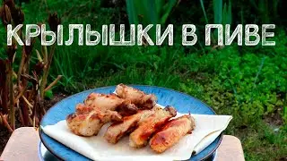 Невероятно вкусные крылышки в пиве