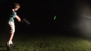 Nightlight glow in the dark golf ball