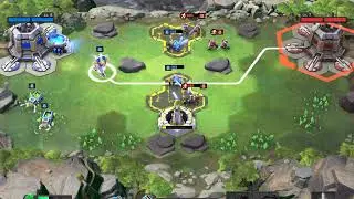 (ipad) Command & Conquer: Rivals - Funcore vs Gigio (Lost) - GDI Gameplay