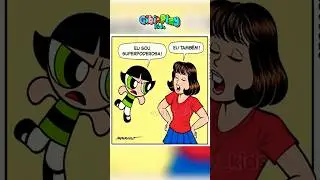 🐰M&Ocirc;NICA JOVEM SUPERPODEROSA🌈 #meninassuperpoderosas #gibis