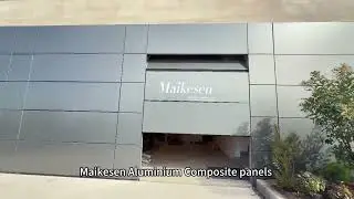 Maikesen Aluminium Composite panel Alucobond used for Garage Doors