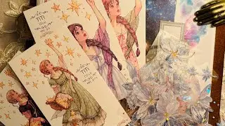 【ASMR】hwaraさんの新作。星を掴む女の子を使ってコラージュ⭐️
