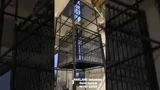 rop wire lift 3 ton installation vapi // Rop wire lift // goods lift