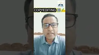 Copyediting📖🖊️| By Awadhesh Singh|#shorts #career #KPO #BPO#publishinghouse#copyediting