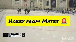 Hobey makes it 1-0 Kings v Kennebunk 1-17-26