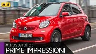 Smart Forfour Brabus (109 CV) | Primo test [ENGLISH SUB]