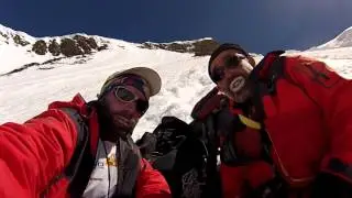 Chogolisa 2014. Catalan expedition: Jordi Bosch Barraca, Pep Perma&ntilde;&eacute; i Carles Figueras
