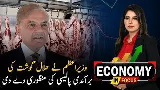 Halal Meat Export Policy Approved by Prime Minister | Economy In Focus with Natasha Haseeb