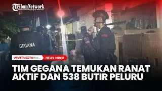 Hasil Sterilisasi, Tim Gegana Temukan Sebuah Granat Aktif dan 538 Butir Peluru di Sukmajaya Depok