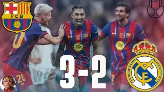 BAR&Ccedil;A CRUSHES REAL! 😱 CRAZY HIGHLIGHTS (3-2) | 2026 Super Cup Final