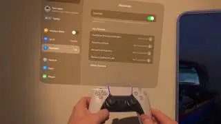visionOS 26: How to connect a PS5 Controller to Apple Vision Pro