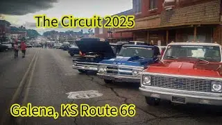 The Circuit 2025 UNLEASHED! Muscle Mayhem on Route 66 in Galena, KS!