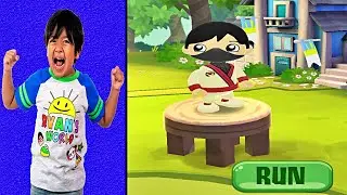 Tag With Ryan - Tiger Ninja Ryan Unlocked & Fully Upgraded - All Characters Gameplay (android, ios )