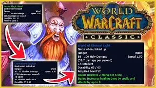 Classic WoW WAND Progression | Classic WoW Priest / Mage / Warlock Leveling Guide