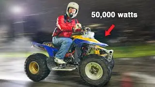 This Electric Quad is Too Fast (67 horsepower)