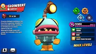 Getting Glowbert from the last possible box (then playing some Ranked) in Brawl Stars