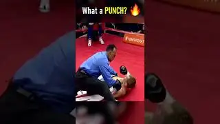 What a PUNCH? 👊🥊 INDONGO vs TROYANOVSKY #boxing #knockout #punch #boxingstars