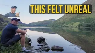 UK Campervan Adventure | Wild Swimming & Camping at a Mountain Lake!