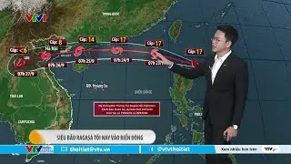 Dự b&aacute;o thời tiết 9h10 - 22/09/2025 | Si&ecirc;u b&atilde;o Ragasa sắp v&agrave;o Biển Đ&ocirc;ng | VTVWDB