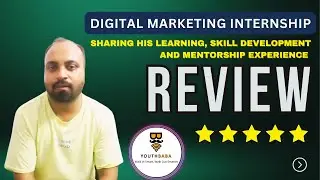 Digital Marketing Internship Program Review By Prajwal | Youthbaba Academy | Digital Marketing
