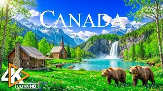 Canada 4K | Epic National Parks, Endless Forests & Iconic Rocky Mountain Landscapes