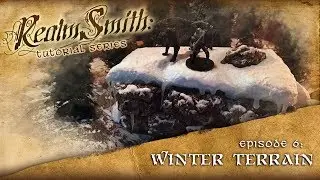 D&D Tabletop RPG Terrain Tutorial - Episode 6: Winter Terrain