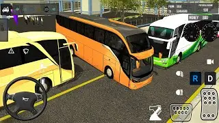 Indonesia Coach bus driving | Euro bus simulator 2025 Android gameplay