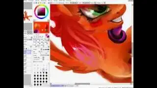 lady nanaki ponysona fan art speedpaint