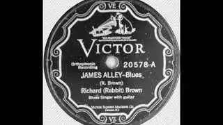 Old Classic | James Alley Blues | Richard Brown | 1927
