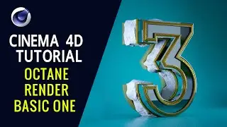Octane Render Basic One - Cinema 4D Tutorial