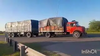 Camiones y algunos buses en RN19 , San Francisco , Cordoba , video 120 . SUSCRIBITE !!